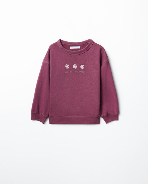 Imagen 0 de Sudadera basic flores