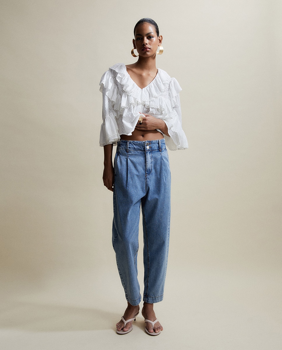 Imagem 0 de Jeans Baggy Tapered