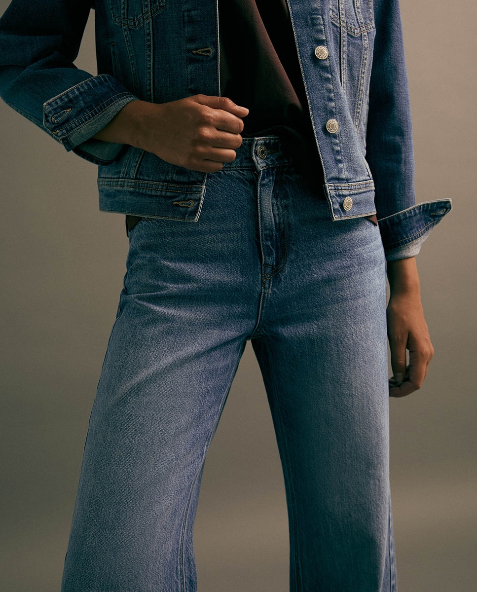 Jeans Straight Azul pálido-4