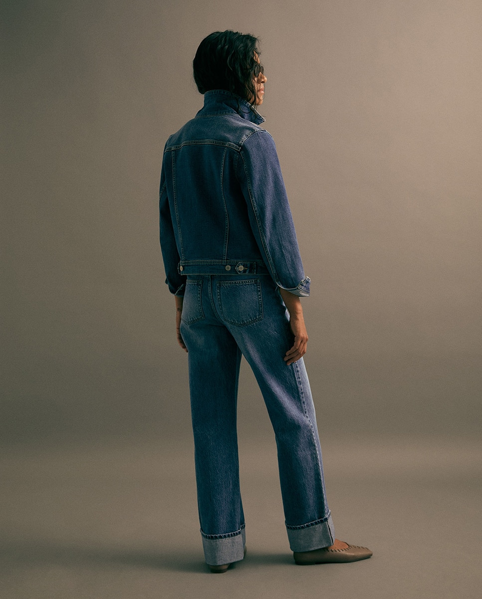 Jeans Straight Azul pálido-6