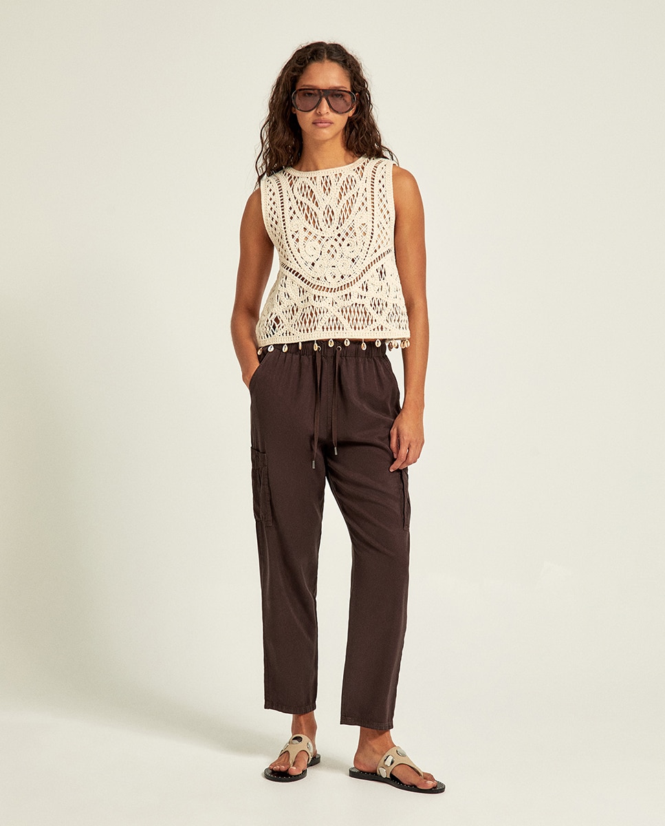 Imagem 0 de Jeans Cargo Tapered
