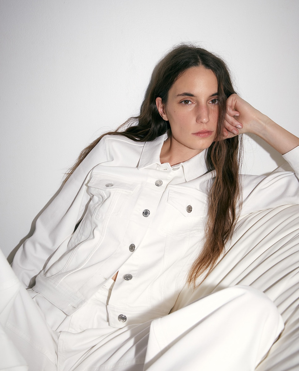 Imagem 0 de Casaco de Ganga Straight