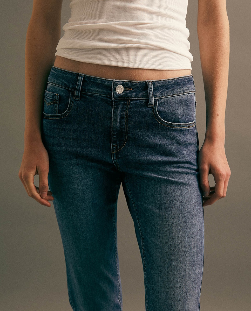 Jeans Straight Justas Azul Suave-4
