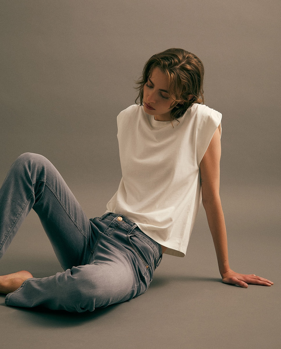 Imagem 0 de Jeans Straight Justas