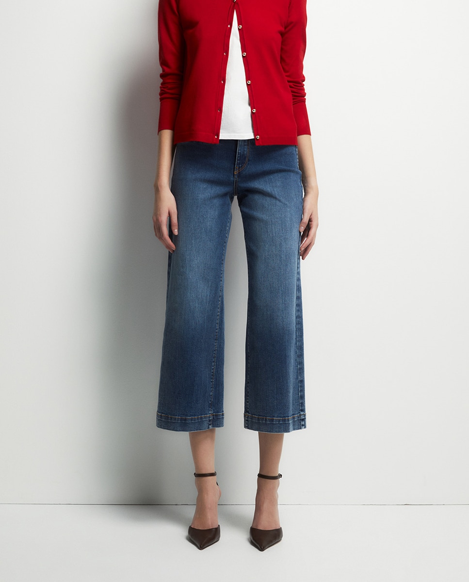 Jeans Culotte Azul-médio-2
