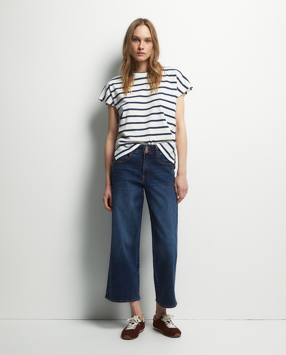 Imagem 0 de Jeans Straight Largas