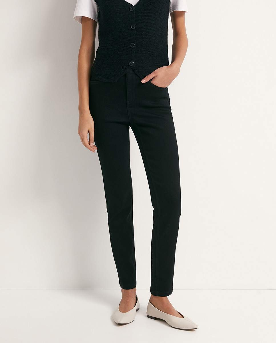 Jeans Skinny Preto-2