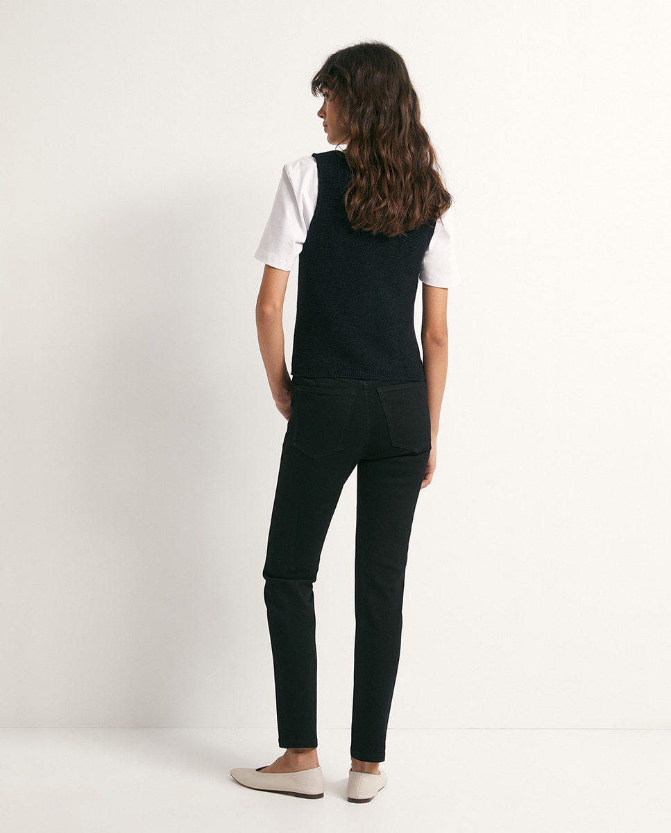 Jeans Skinny Preto-4