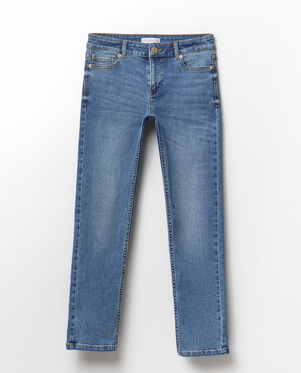 Jeans Skinny Azul-5
