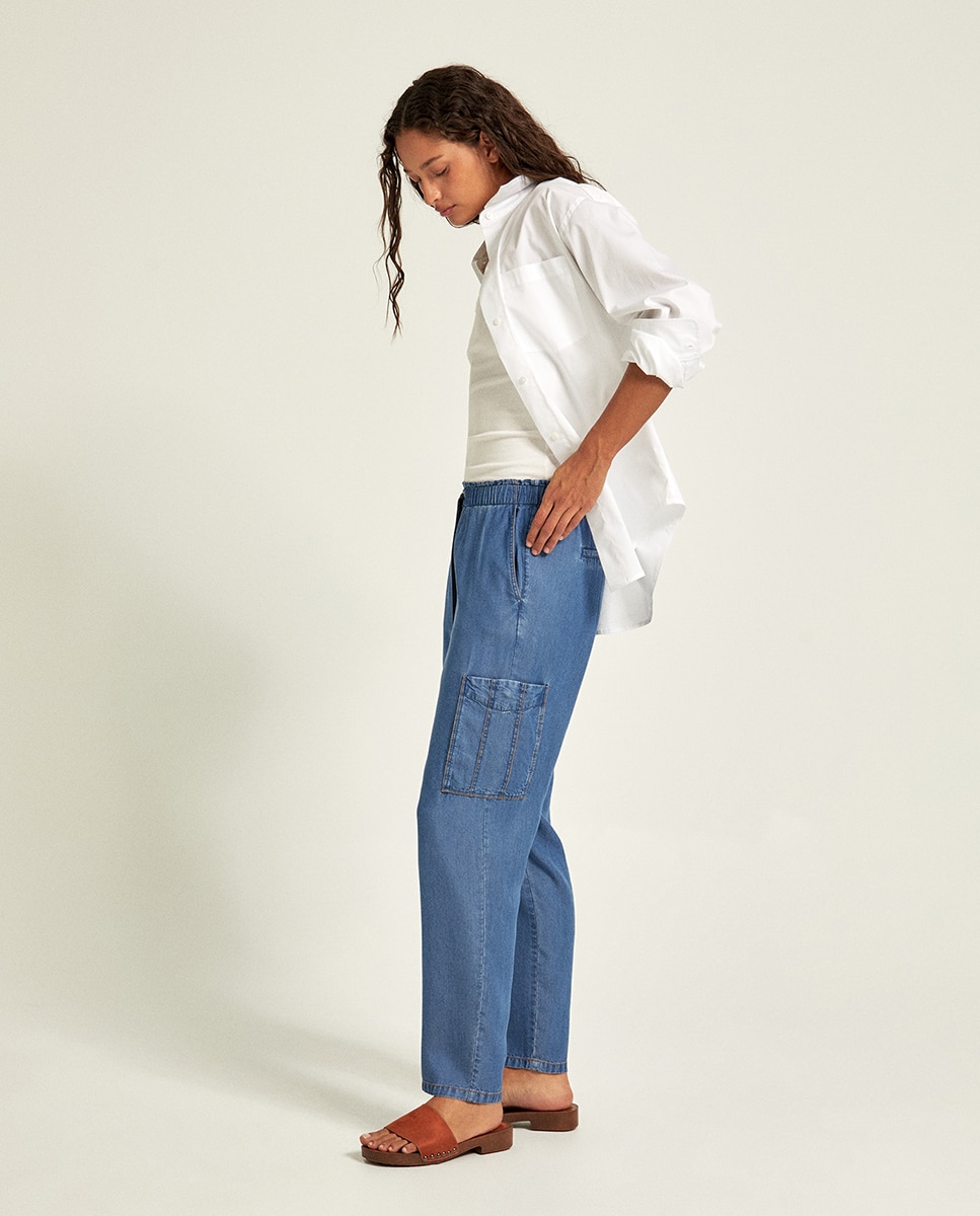 Imagem 0 de Jeans Cargo Relaxed