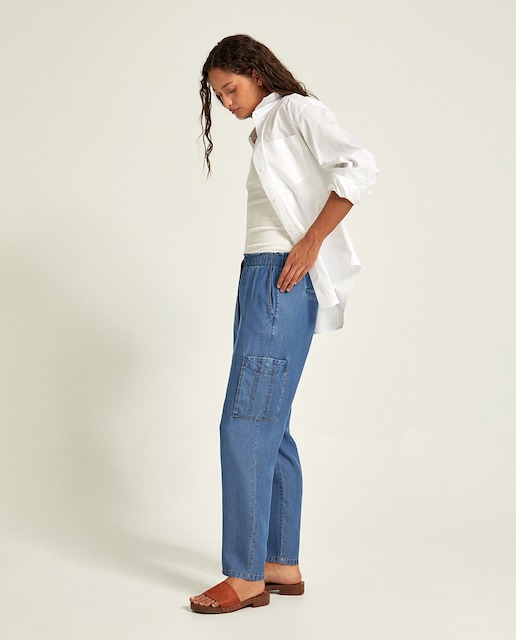 Imagen 0 de Jeans cargo relajado
