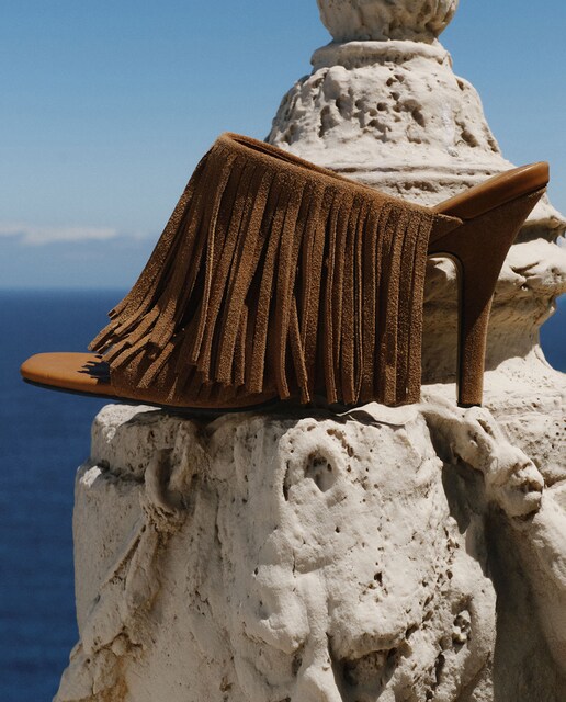 Imagen 0 de Sandalia flecos woman