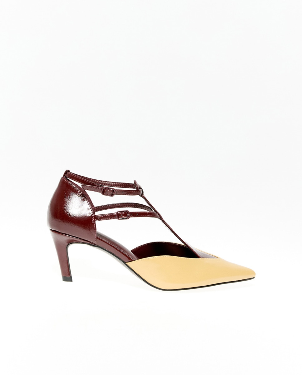 Imagen 0 de Zapatos de tacón bicolor edición limitada