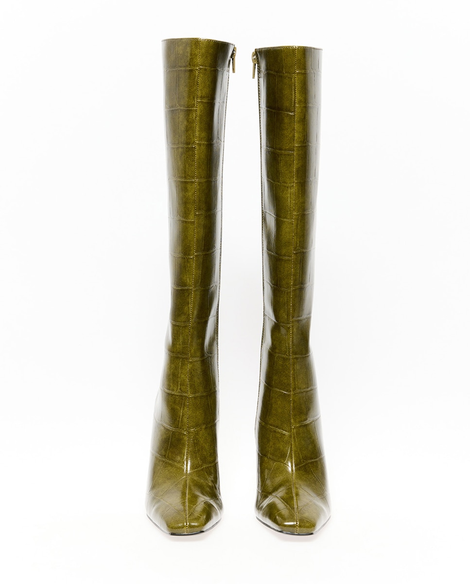 Botas Crocodilo Limited Edition 560 Azeitona-3