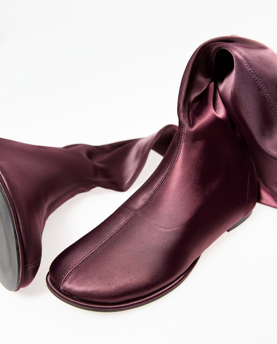 Botas Elásticas Limited Edition Bordeaux-3