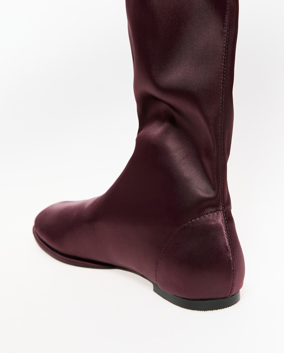 Botas Elásticas Limited Edition Bordeaux-5