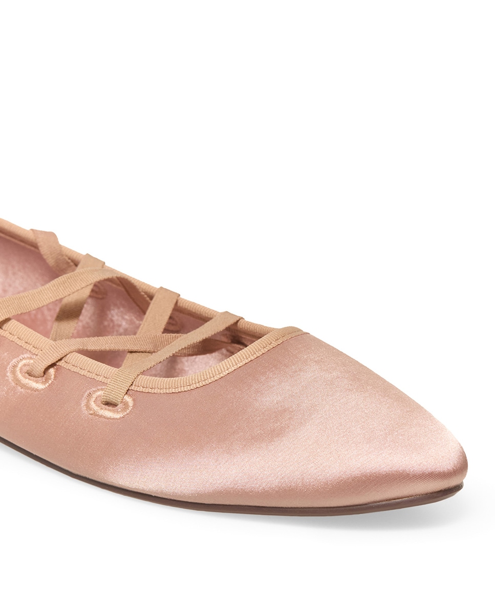 Sabrinas de Ballet Atadas Rosa-4