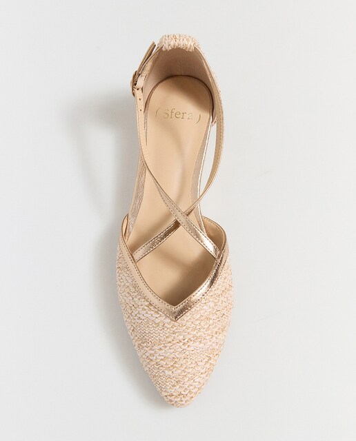 Imagen 0 de Cuña rafia lurex