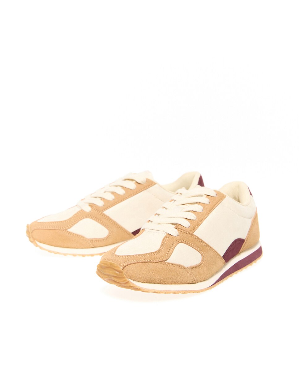 Sapatilhas Multicolor - Cor de Areia 730 Camel-2