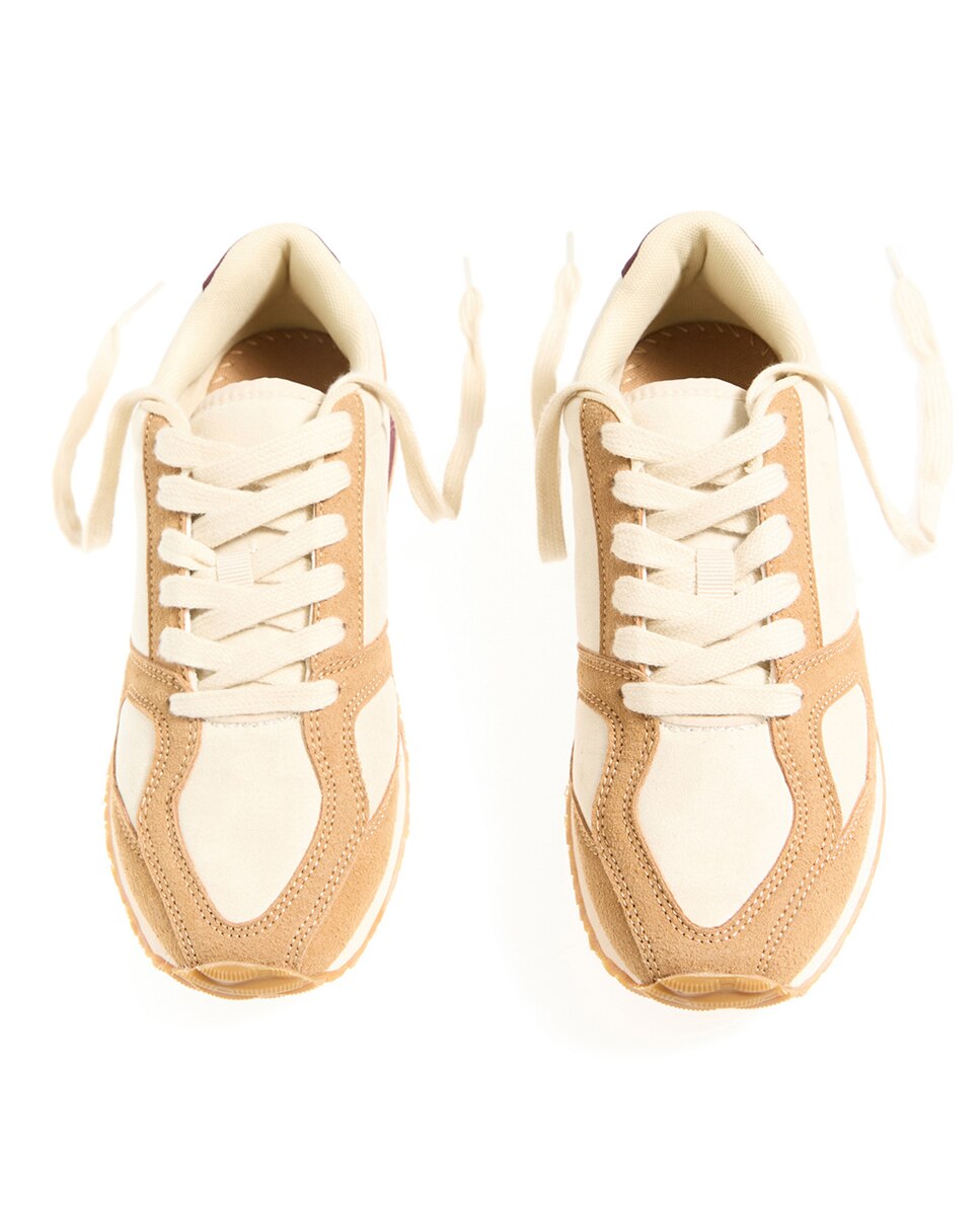 Sapatilhas Multicolor - Cor de Areia 730 Camel-4