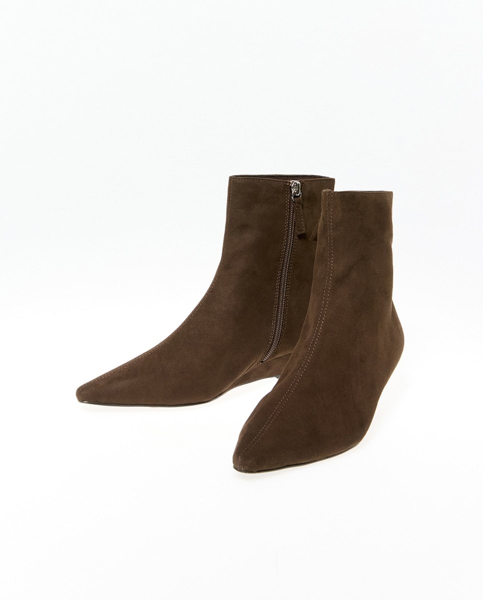 Botins de Cunha Chocolate-2