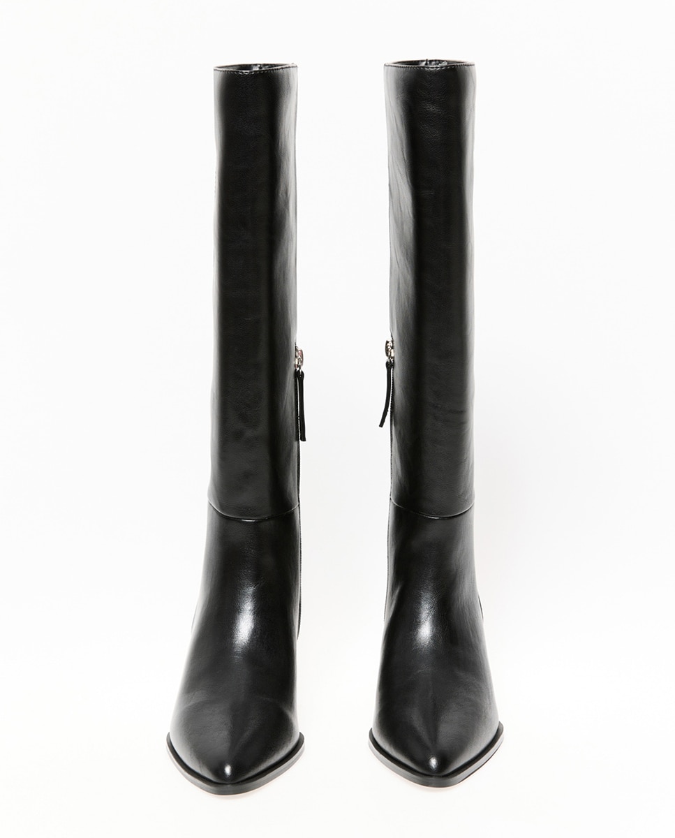 Botas de Salto Cowboy Preto-3