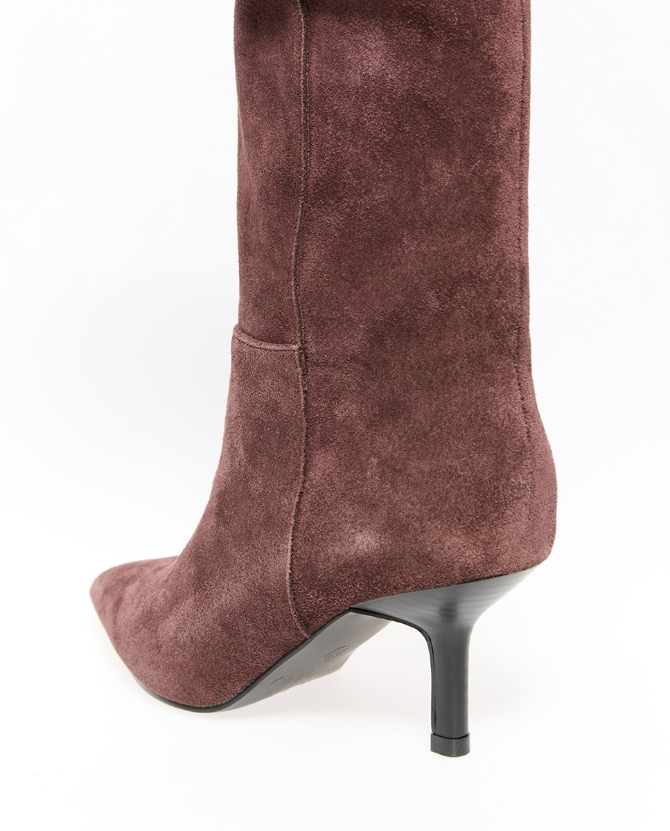 Botas com Biqueira em Croute Chocolate-4
