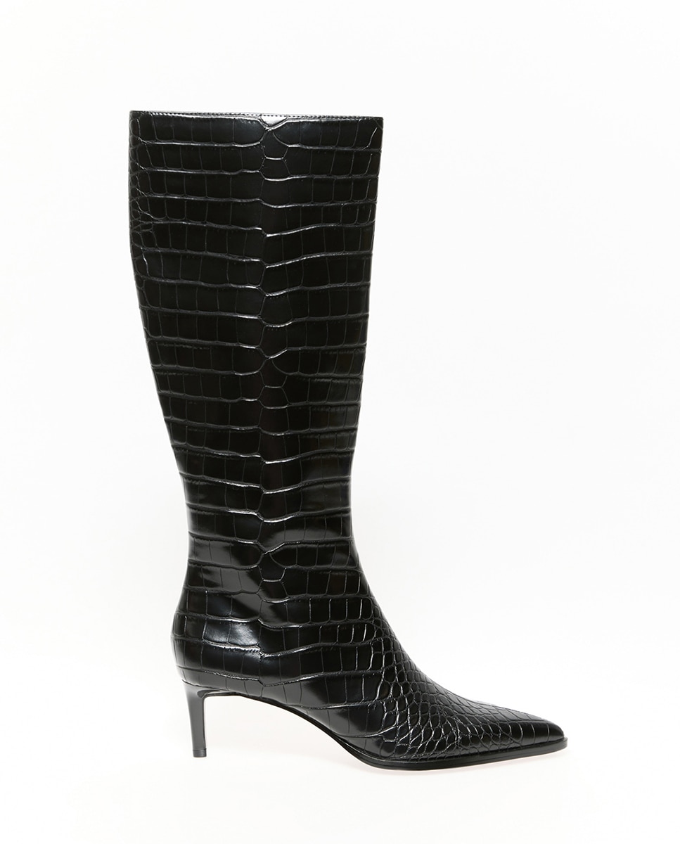 Imagem 0 de Botas com Biqueira Croco