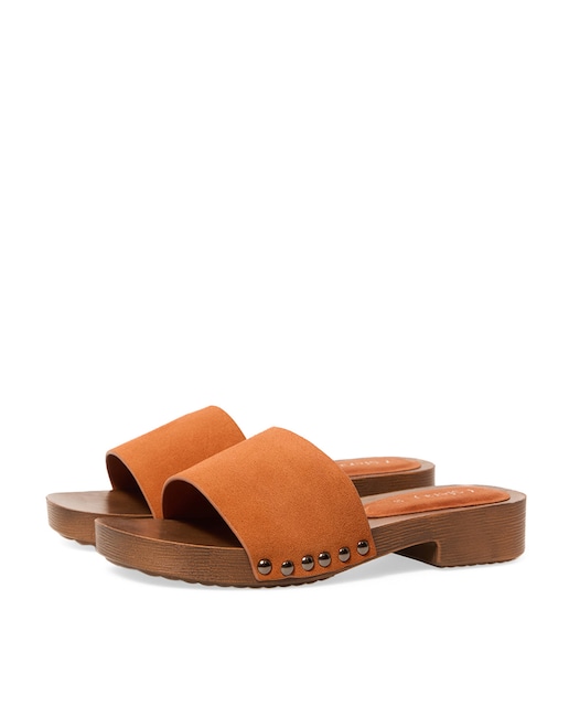 Imagen 0 de Sandalia zueco madera