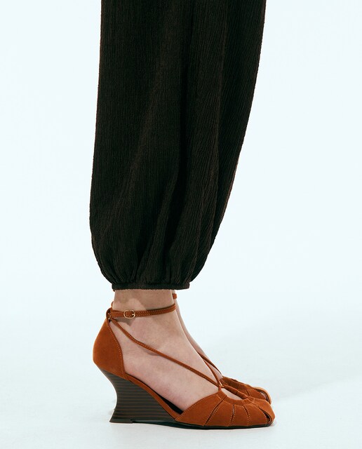 Imagen 0 de Tacón cuña cangrejera