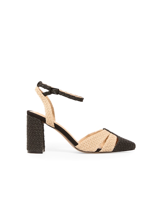 Imagen 0 de Tacón rafia bicolor