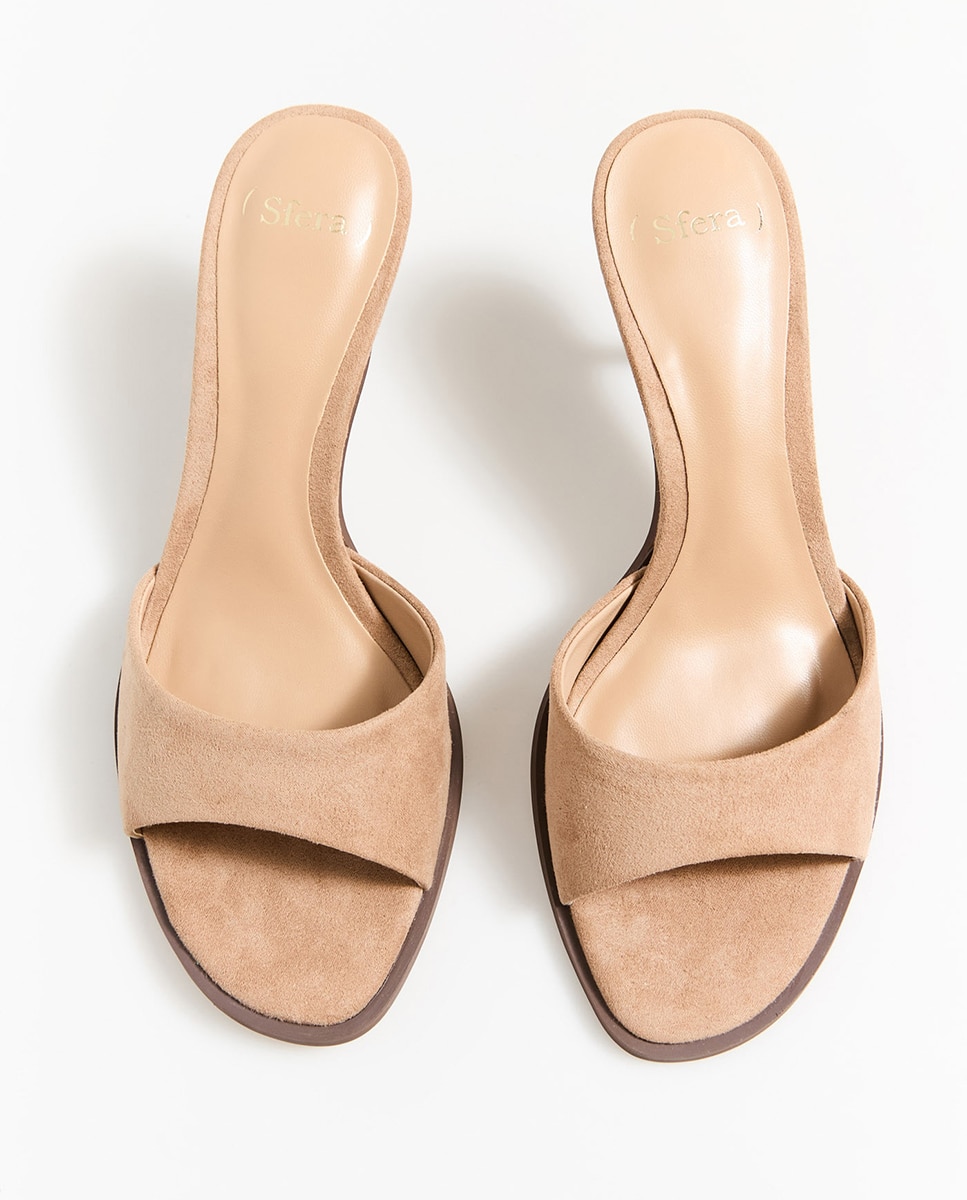Mules Básicos com Salto Vison-5