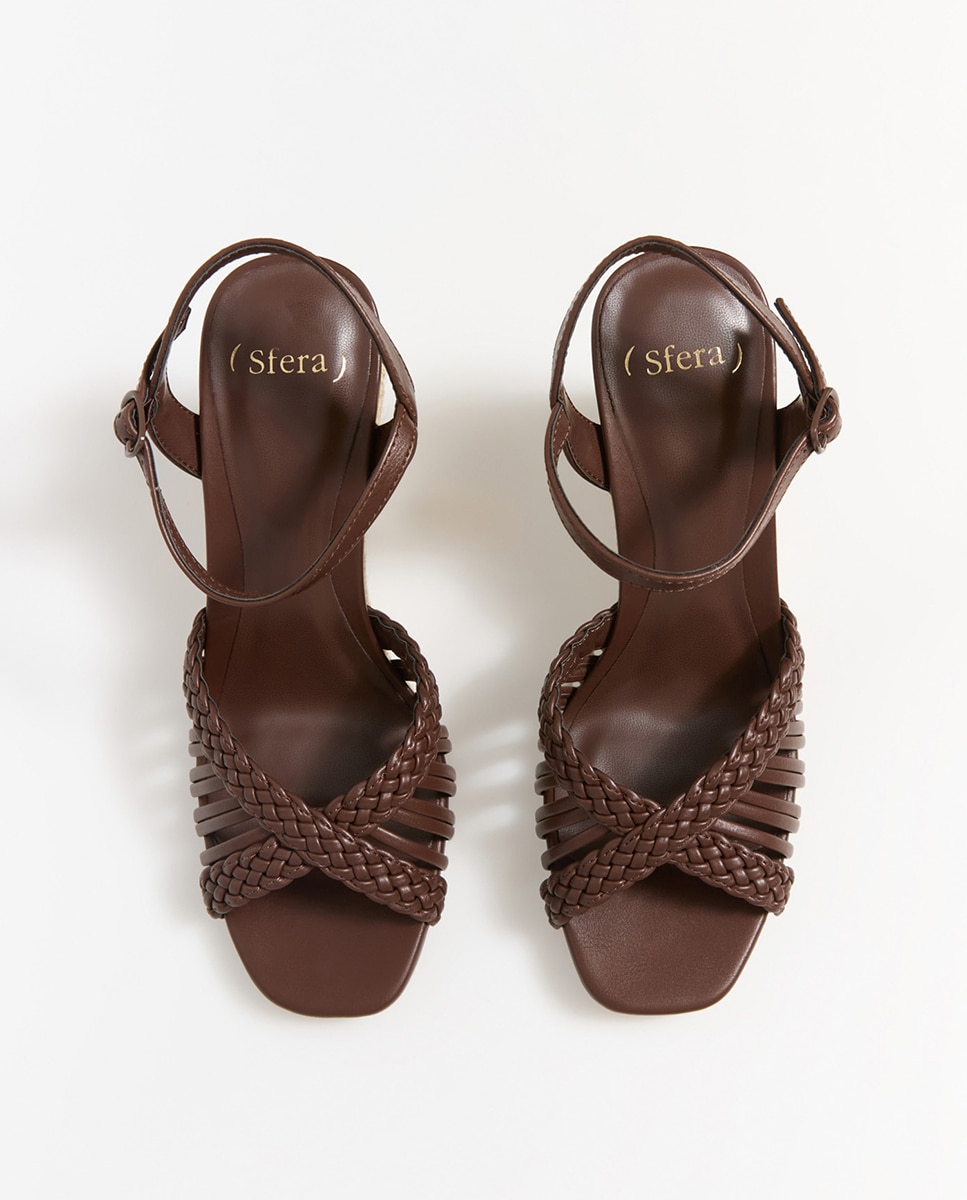 Cunha Entrançada Castanho-3