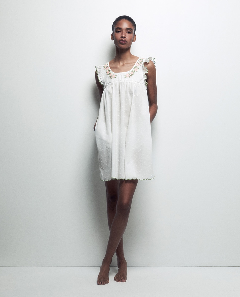 Imagem 0 de Camisa de dormir com plumeti