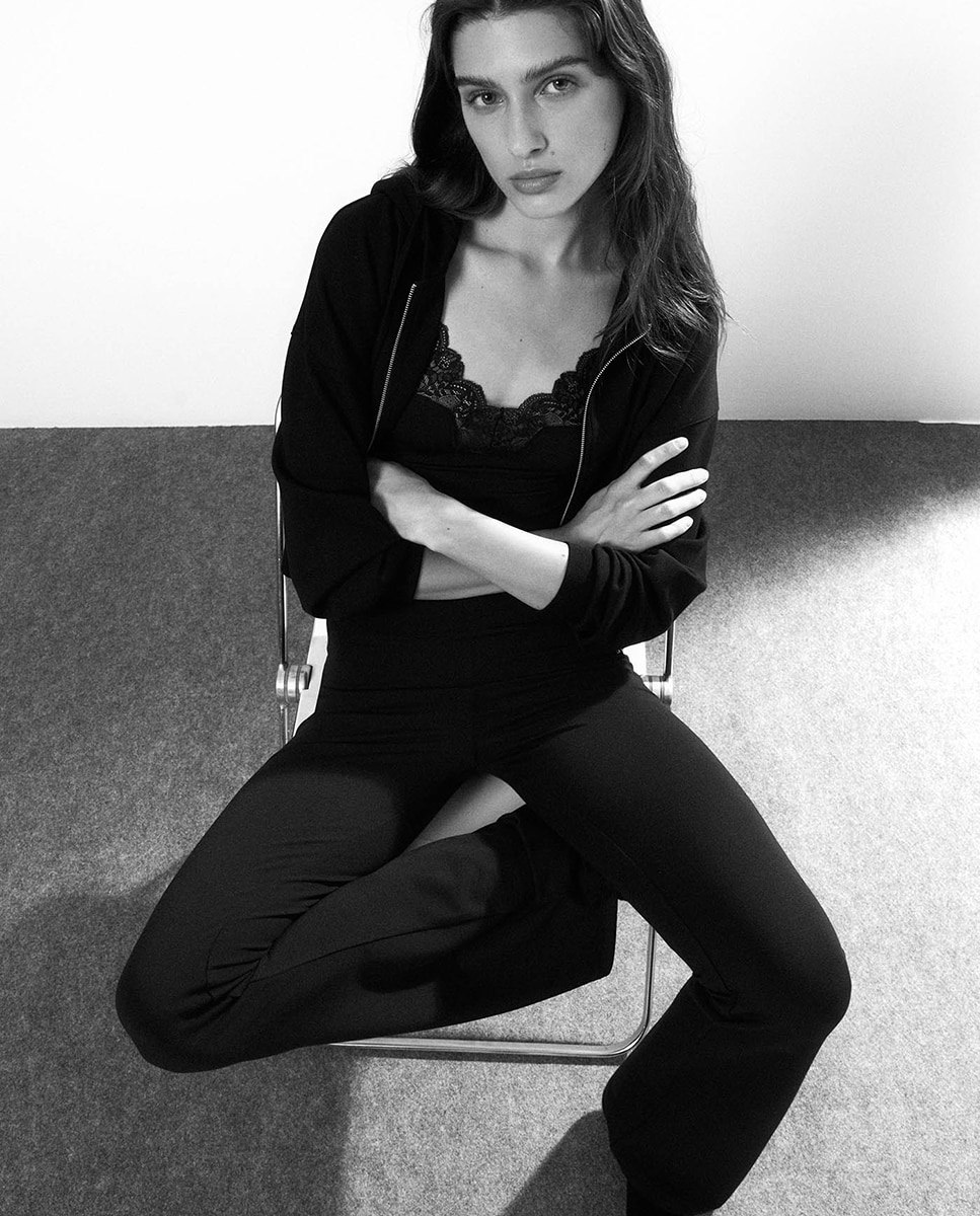 Pantalón flare - Sfera - Negro Negro-4