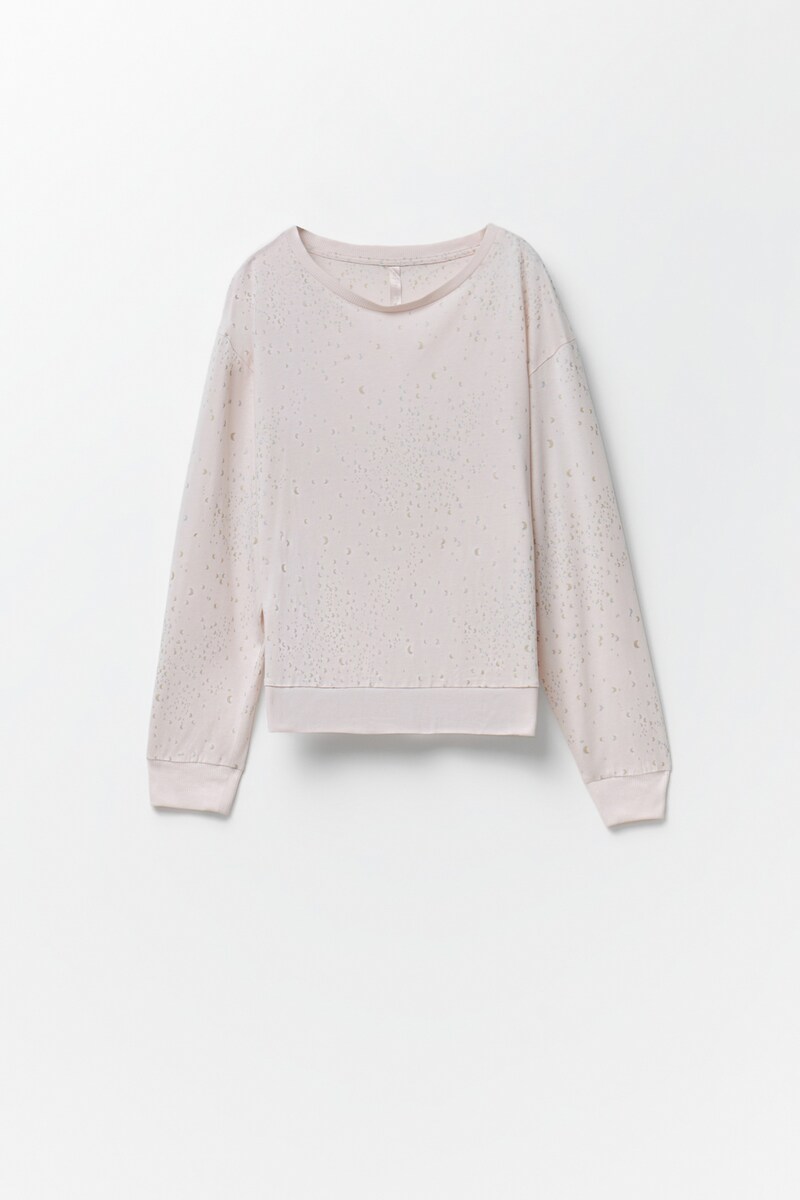 Pijama Estampado Rosa-5