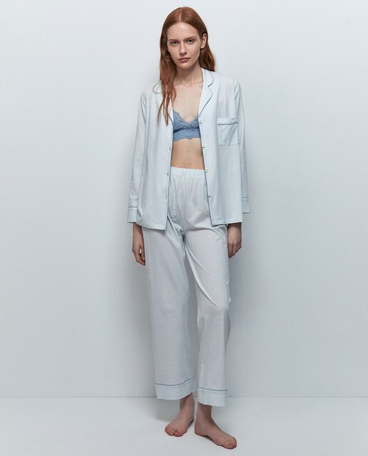 Imagem 0 de Pijama às Riscas Verticais