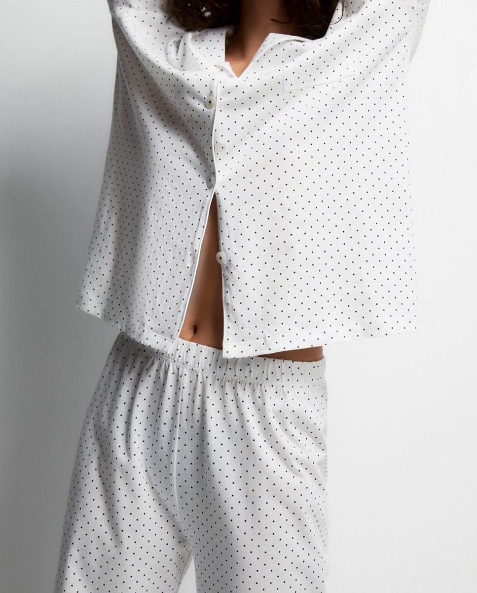 Pijama com Aba Marinho-5