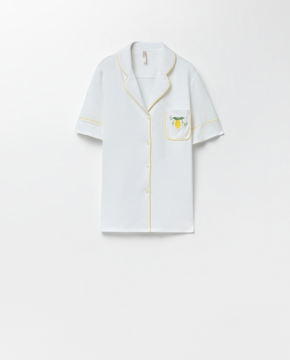 Pijama Capri Amarelo-6