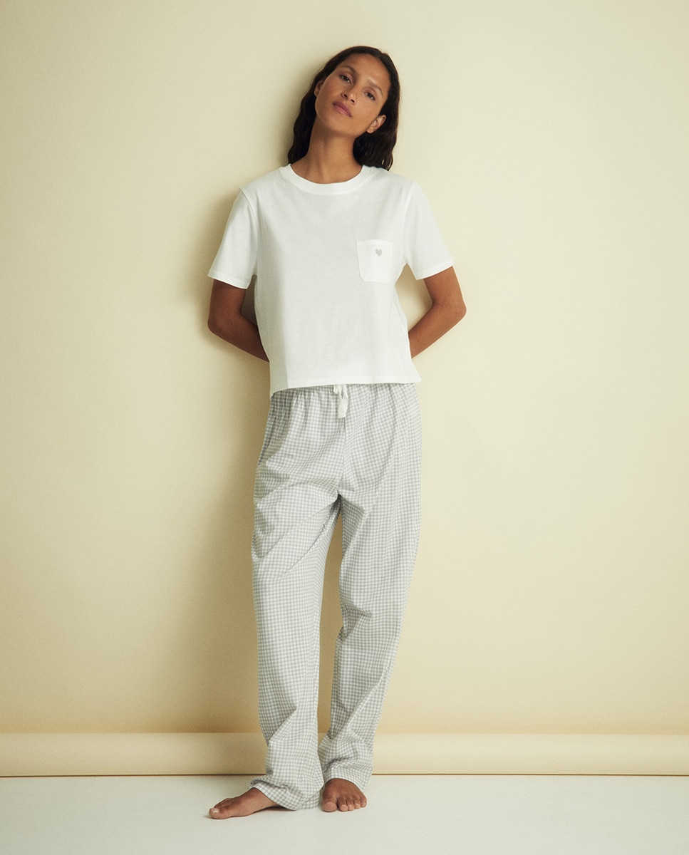 Imagem 0 de Pijama Estampado com Bolso
