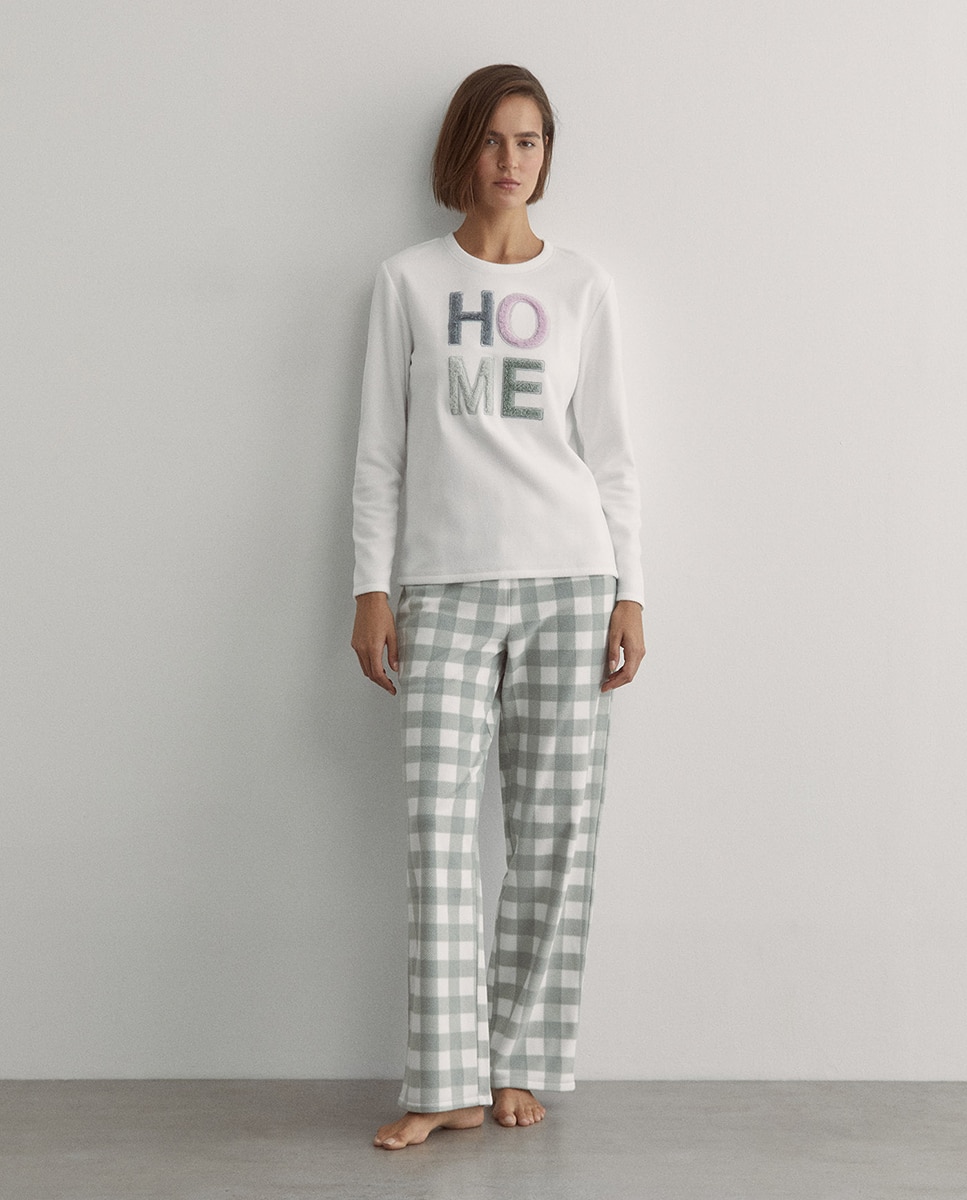 Imagem 0 de Pijama de Forro Polar Home