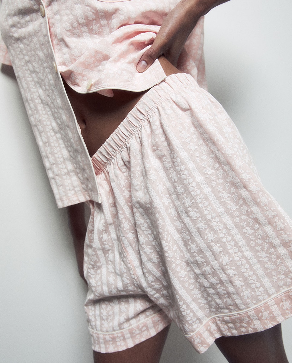 Pijama Curto Rosa-claro-3