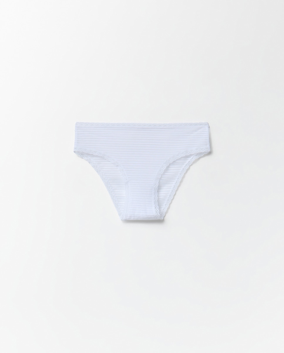Cueca às Riscas Branco-4