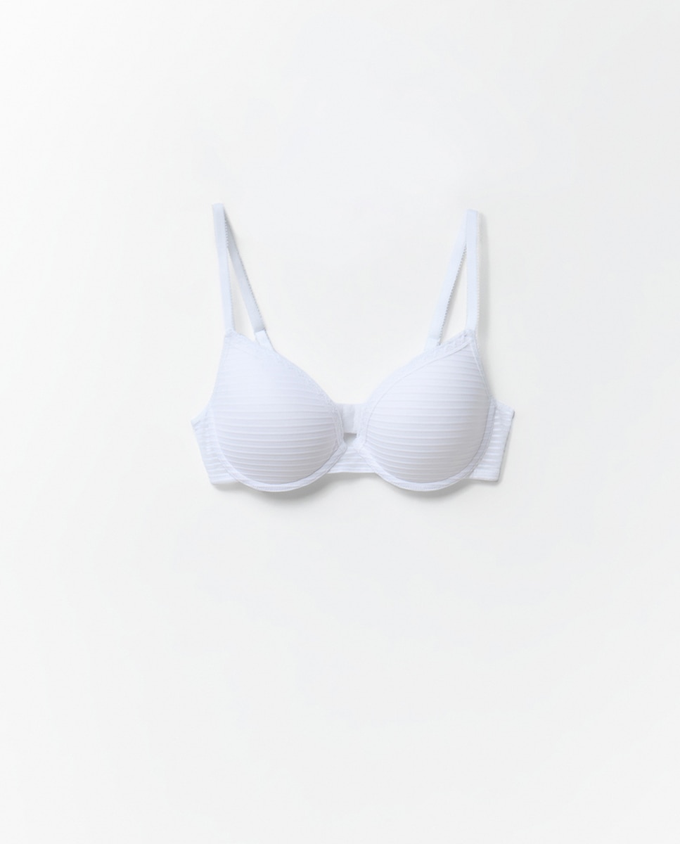 Soutien Almofadado com Aros Branco-4