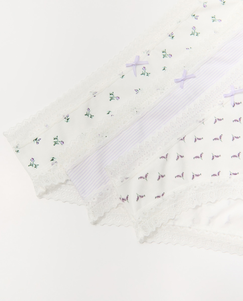 Pack de cuecas Lilás-3