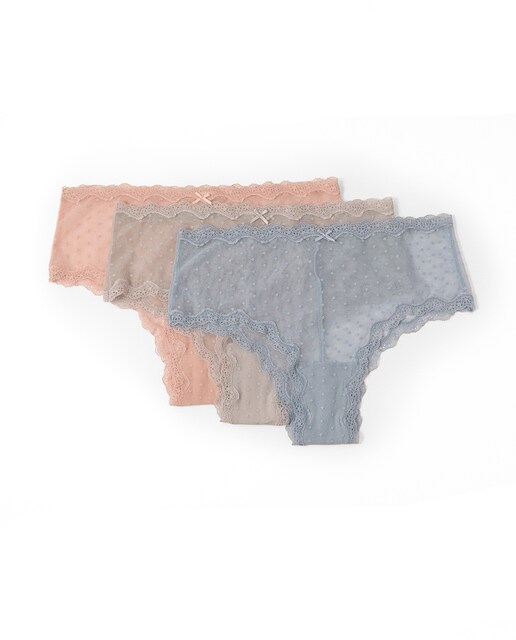 Imagen 0 de Pack bragas tul