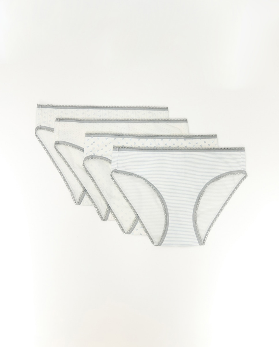 Imagem 0 de Pack de Cuecas Estampadas de Algodão