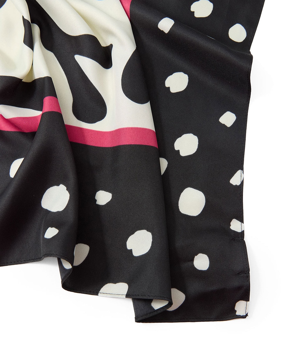 Imagem 0 de Bandana Bicolor Abstrata