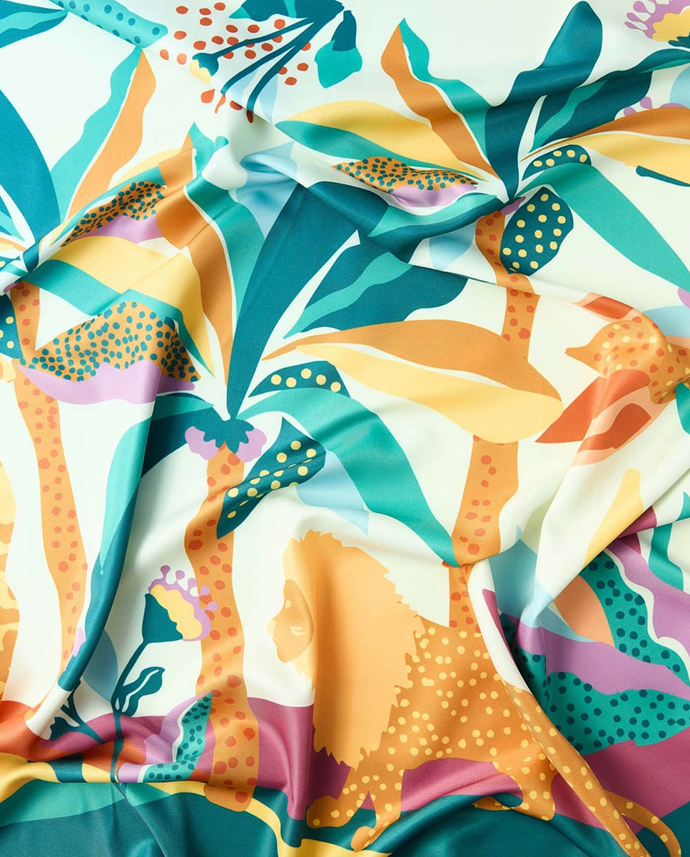 Imagem 0 de Bandana com Estampado de Girafas