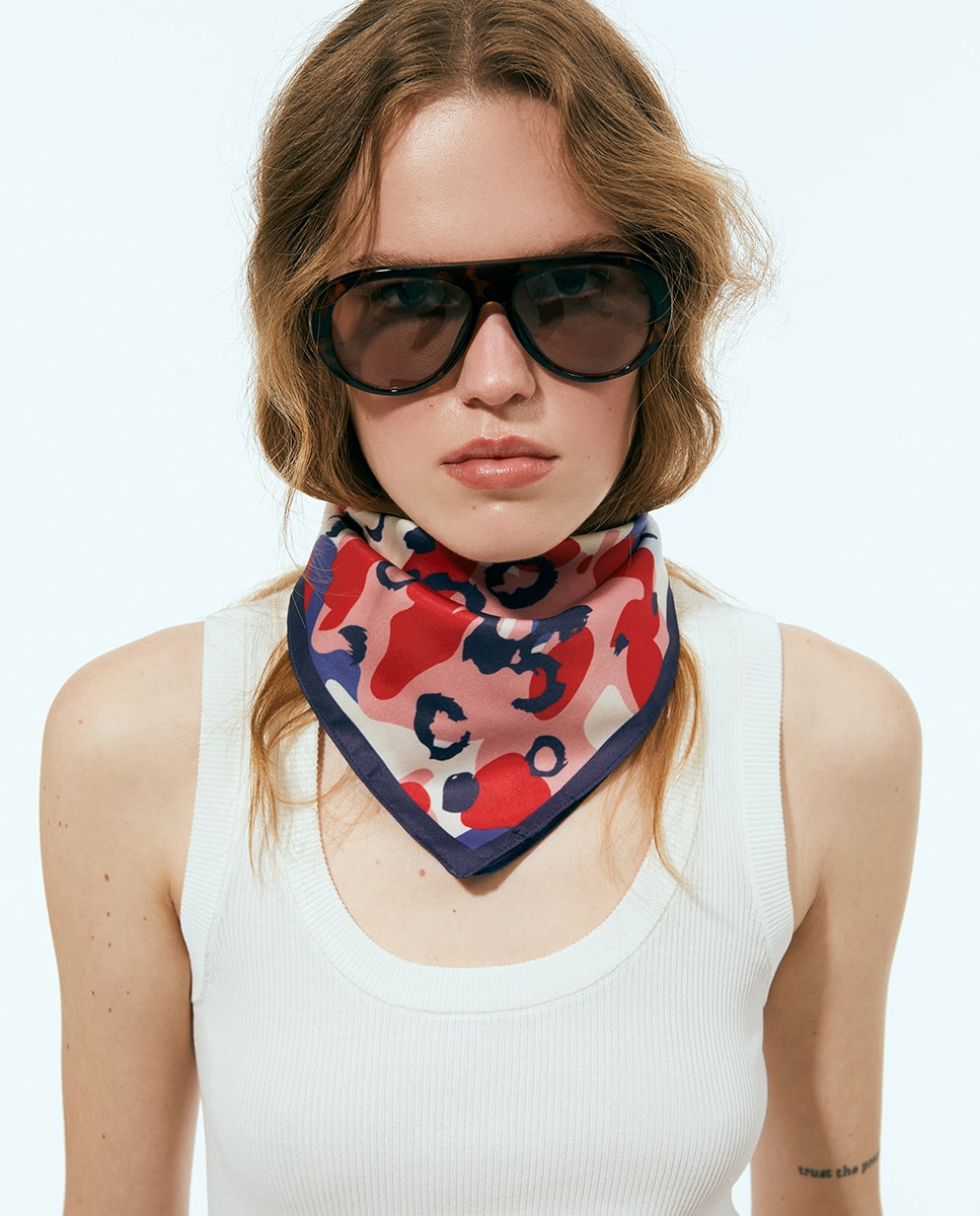 Imagem 0 de Conjunto de Bandanas com Estampado Abstrato